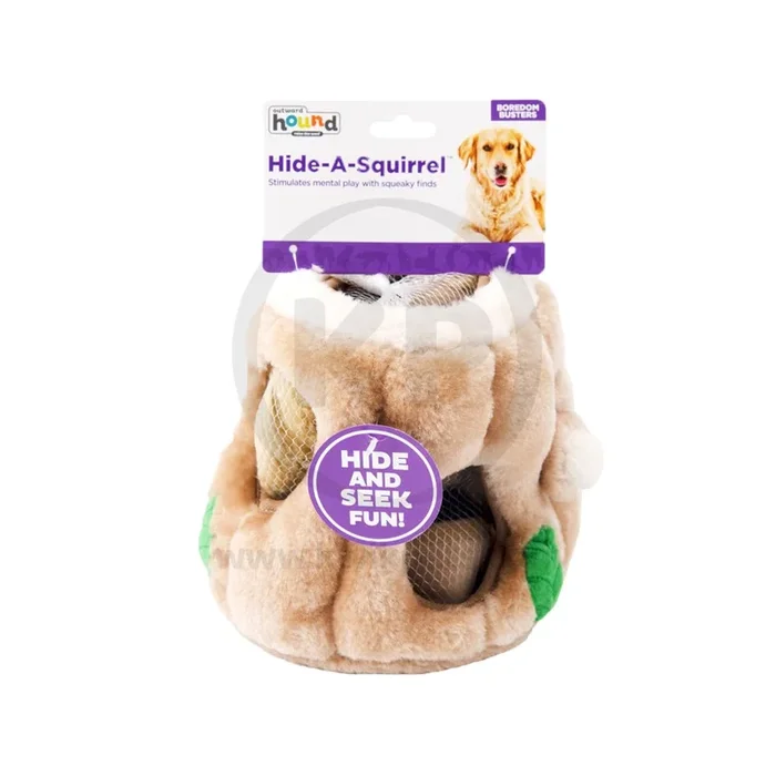 Outward Hound Hide-A-Squirrel Dog Toy Small