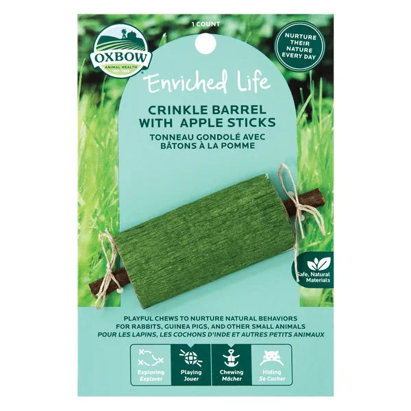 Oxbow Crinkle Barrel with Apple Stick