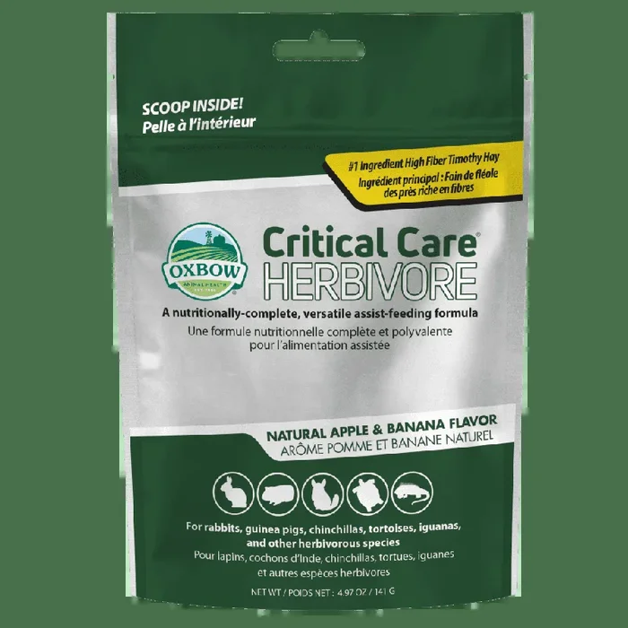 Oxbow Critical Care Herbivore Apple-Bananna