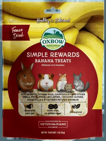 OXBOW Simple Rewards Banana Treats
