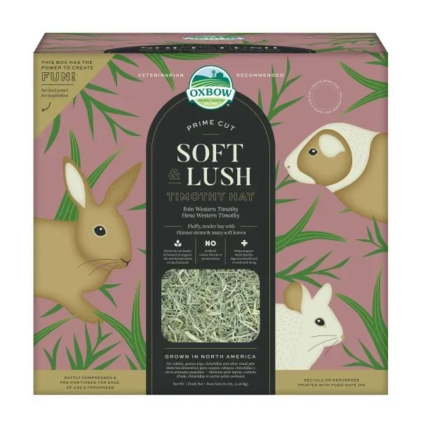 Oxbow Timothy Prime Cut Hay Soft & Lush for Small Animals