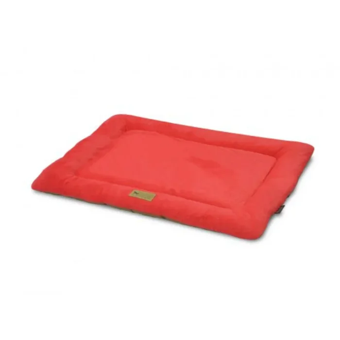 P.L.A.Y. Chill Pad Pet Bed – Red/Hazelnut