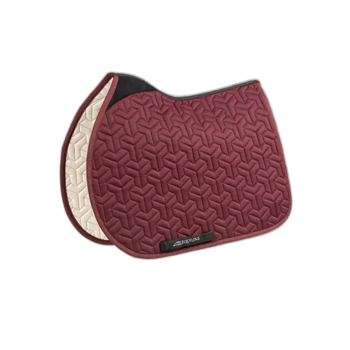 Padded horse saddle pad Equiline Tetrix