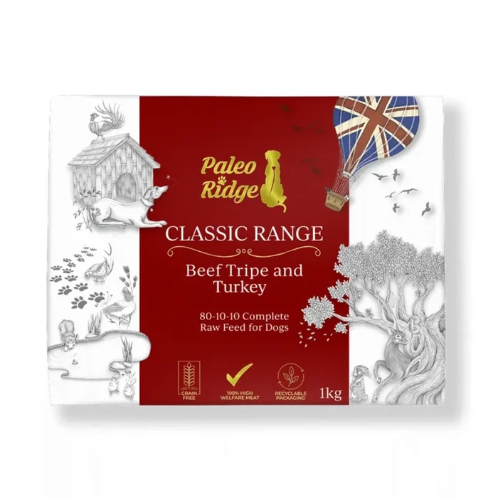 Paleo Ridge Beef Tripe and Turkey