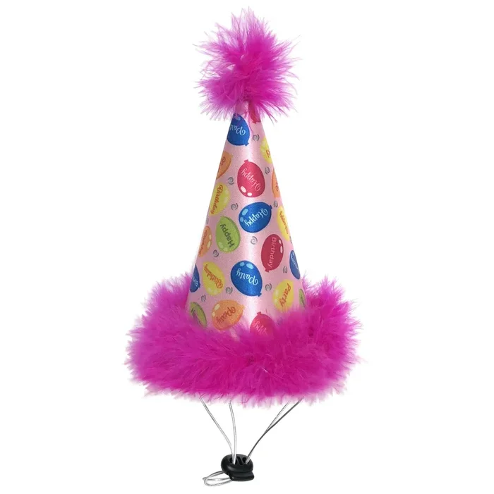 Party Time Pink Party Hat with SnugFit®