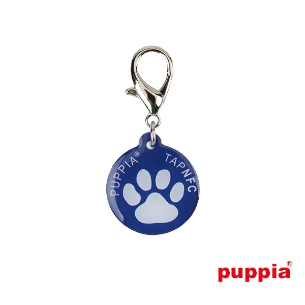 Paw Smart Tag Pet ID by Puppia – Royal Blue
