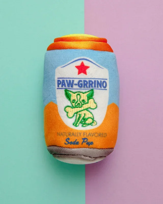 Pawgrrino Plush Squeaky Dog Toy