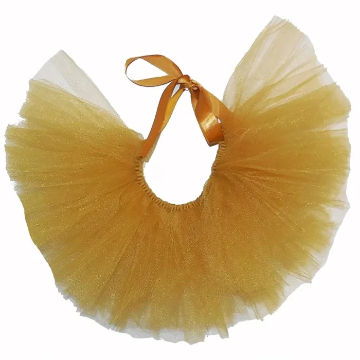 Pawpatu Tulle Dog Tutu – Gold