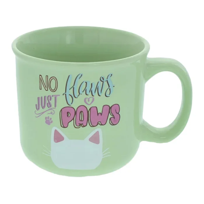 Pawsitive Mug – No Flaws Just Paws