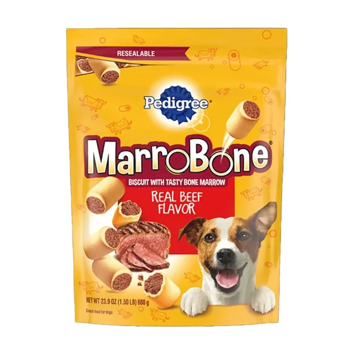 Pedigree MarroBone Biscuit Dog Treats Beef Regular 24-oz