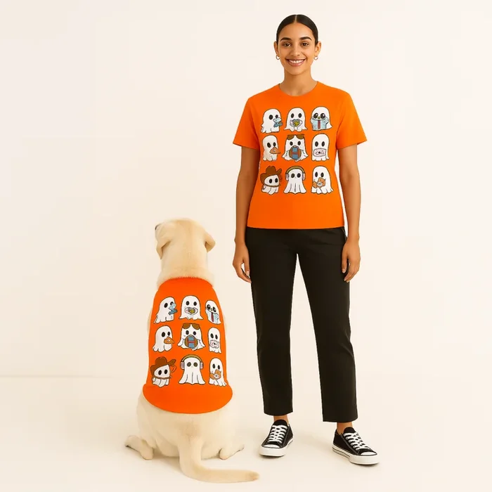 Peekaboo Cotton T Shirt for Men and Women