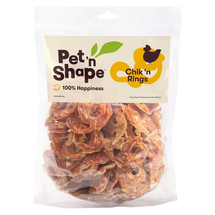 Pet ‘n Shape Chik ‘n Rings Dog Treat 32oz