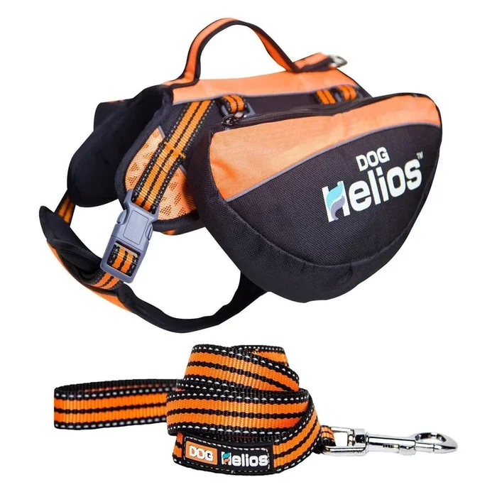 Pet Life Helios Freestyle 3-in-1 Explorer Dog Backpack Harness – Orange
