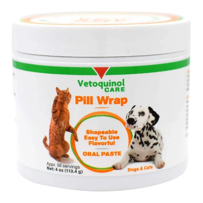 Pet Pill Wrap Flavored Pill Masking Paste, 4 oz