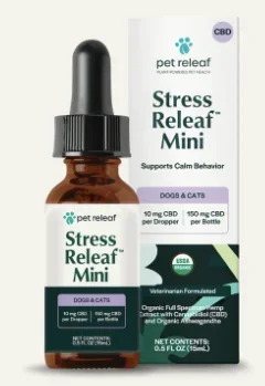 Pet Releaf 150 Hemp Oil Mini Travel Size, .5 oz