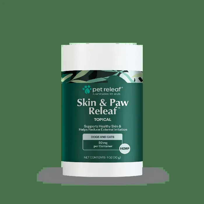 Pet Releaf Skin & Paw Releaf Topical for Dogs & Cats