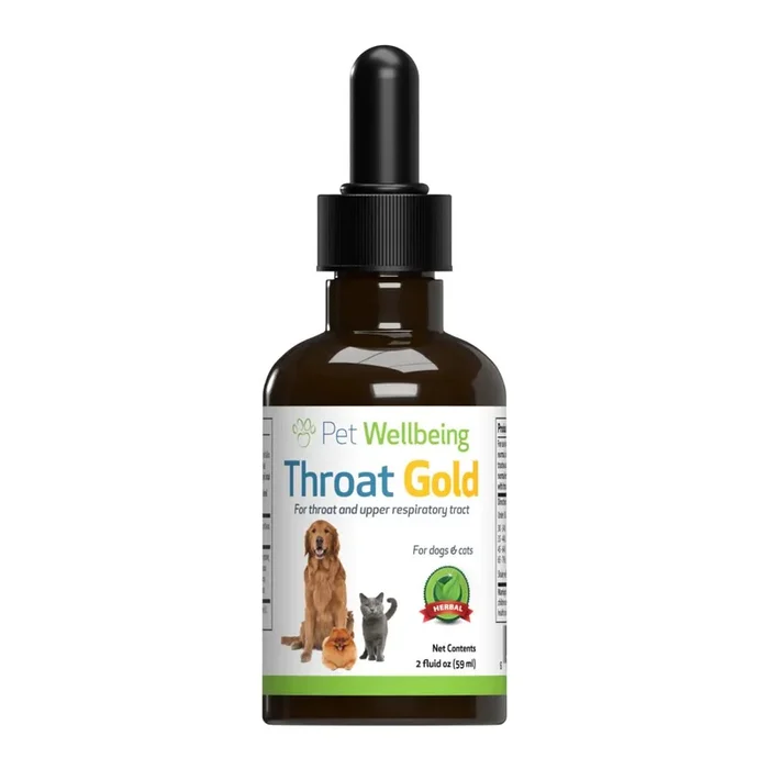 Pet Wellbeing Throat Gold Dog Supplement