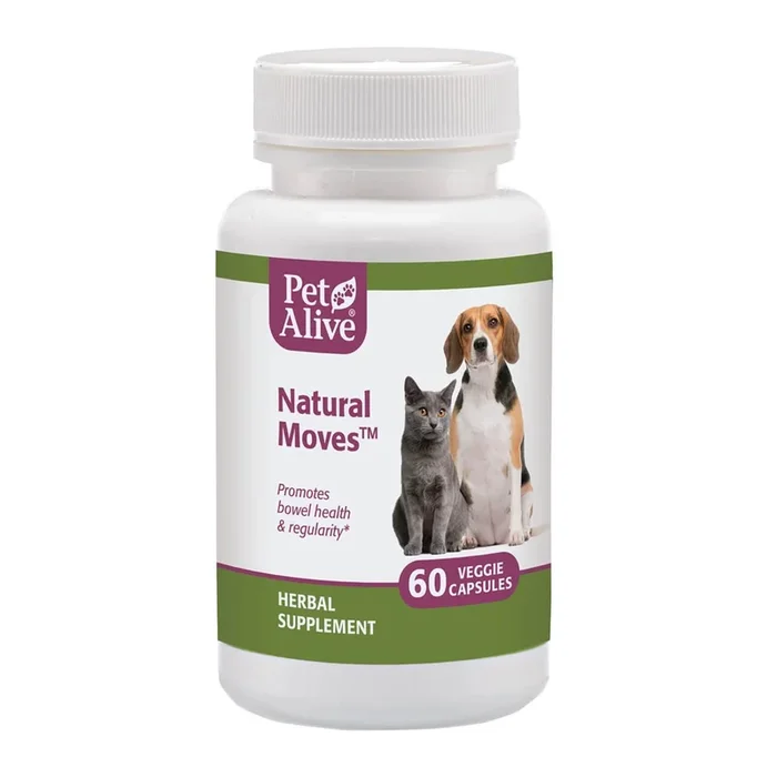 PetAlive Natural Moves Bowel Health Dog & Cat Supplement