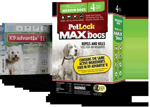 PetLock MAX Flea & Tick Treatment for Dogs 11-20 Lbs