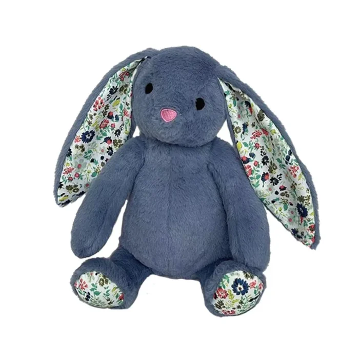 PetLou Spring Floral Rabbit Dog Toy – Blue