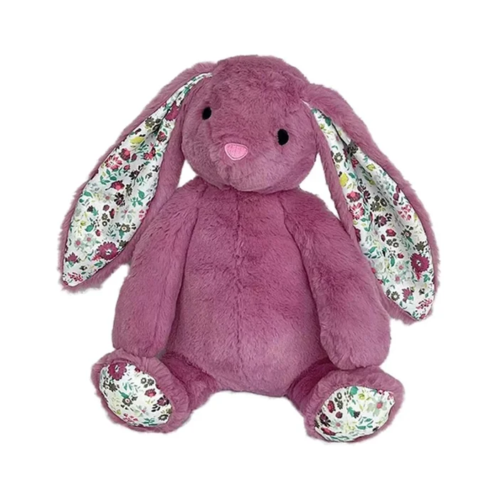 PetLou Spring Floral Rabbit Dog Toy – Lavender