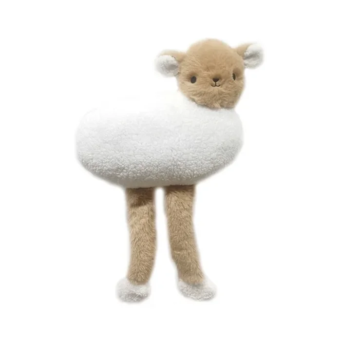 Petrageous Elongated Body Dog Toy – Athena the Lamb