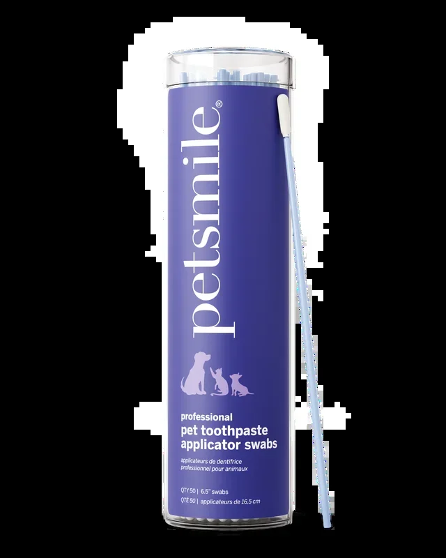 Petsmile Professional Pet Toothpaste Applicator Swabs, 50 ct