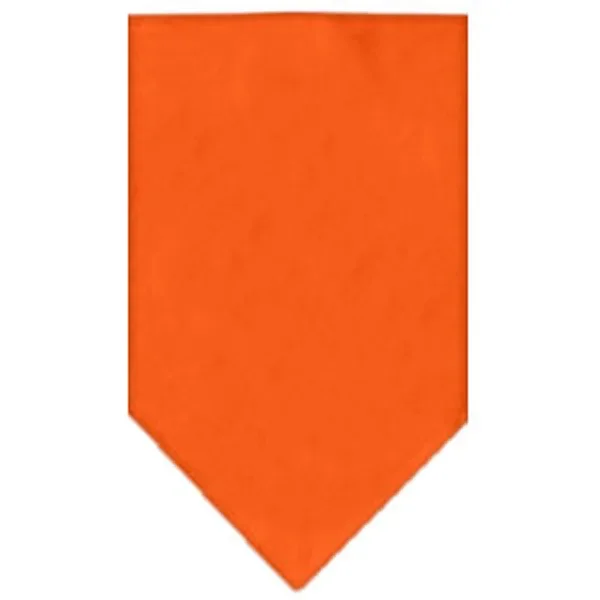 Plain Dog Bandana – Orange