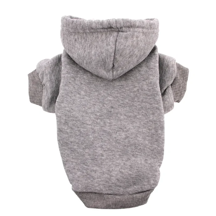 Plain Dog Hoodie – Gray