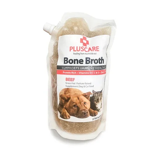 PlusCare Beef Bone Broth – 22oz