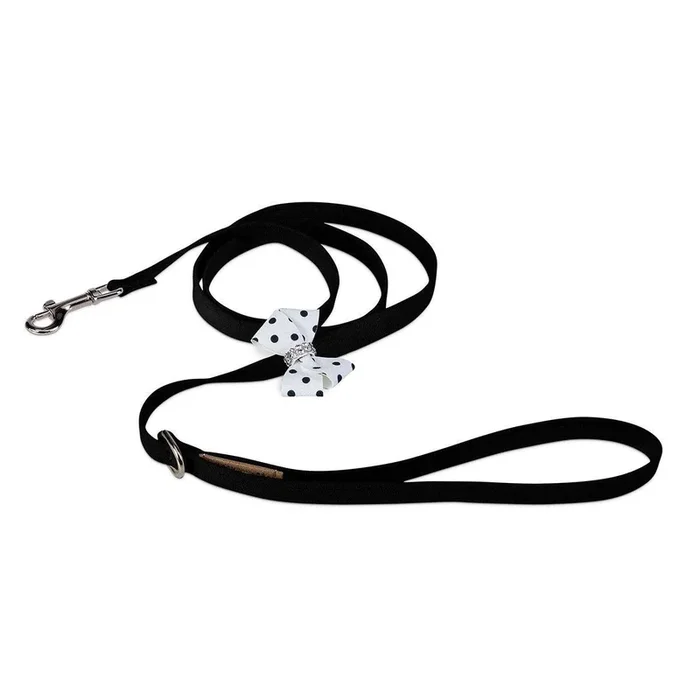 Polka Dot Nouveau Bow Leash
