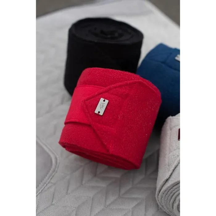 Polo strips for horses HFI Velvet (x4) [Size 10 cm x 4 m]