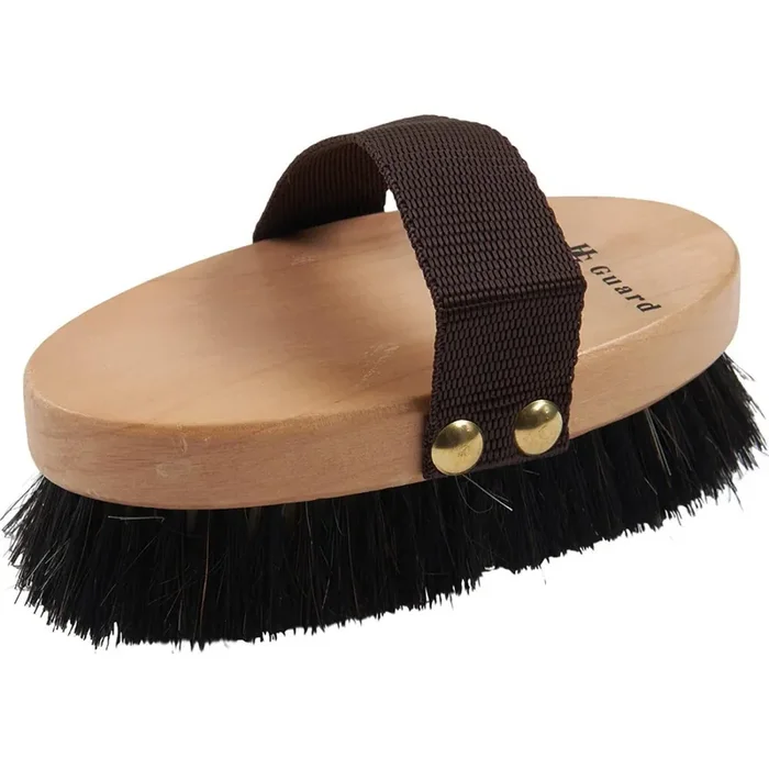 Pony body brush with pig bristles HorseGuard Nature Body