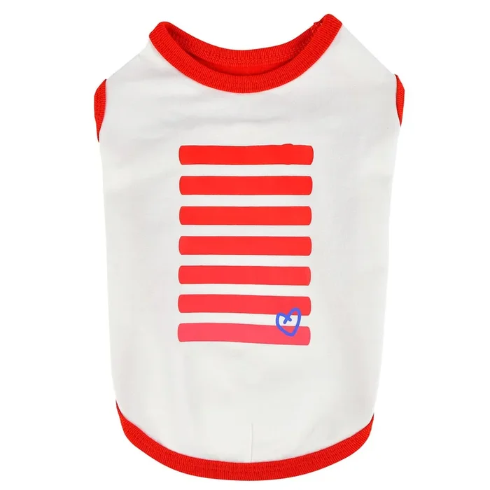 Powerup Dog Tank by Puppia – Orange Red