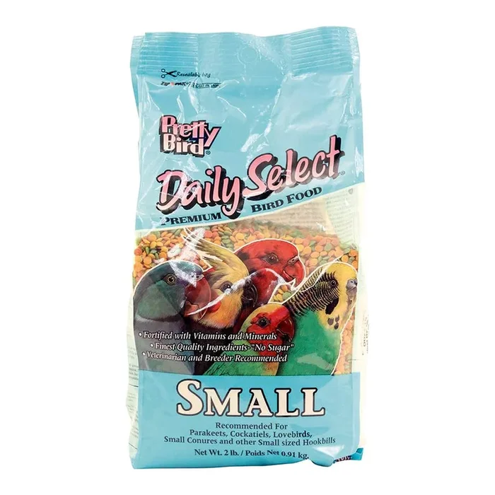 Pretty Bird Daily Select Premium Bird Food Small 2-lb