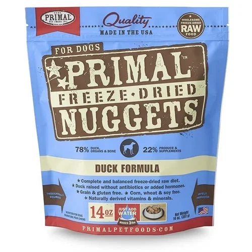 Primal Freeze Dried Duck Nuggets for Dogs