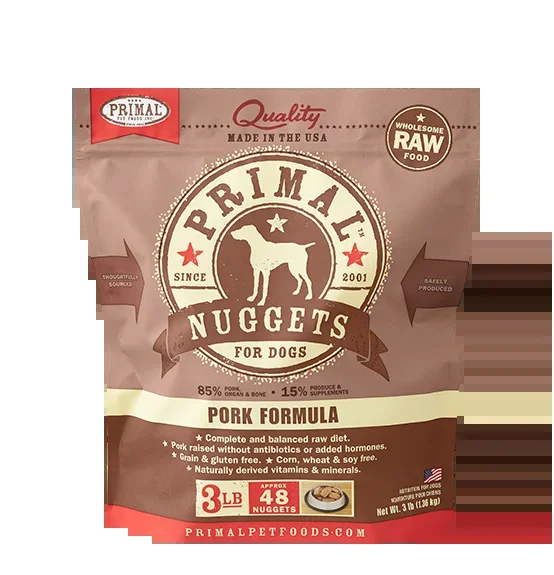 Primal Frozen Raw Pork for Dog