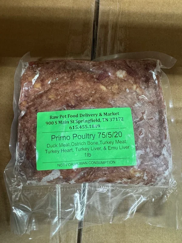 Primo Poultry Mix 75/5/15 Heartsong Pet Products