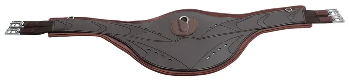 Professional’s Choice Contoured Monoflap Belly Guard Girth, Chocolate
