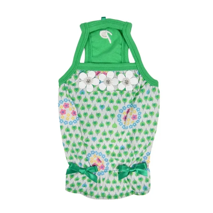 Puppia Anwen Dog Tank Top – Green