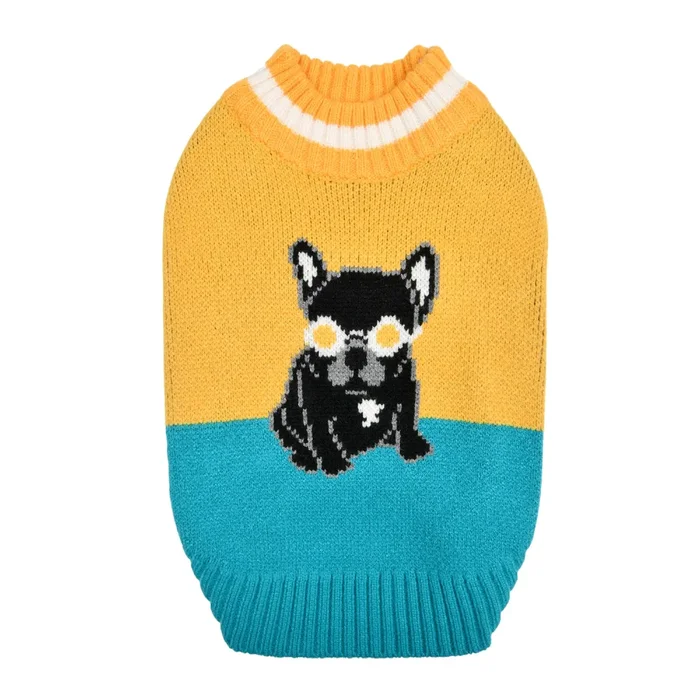 Puppia Bruno Dog Sweater – Yellow