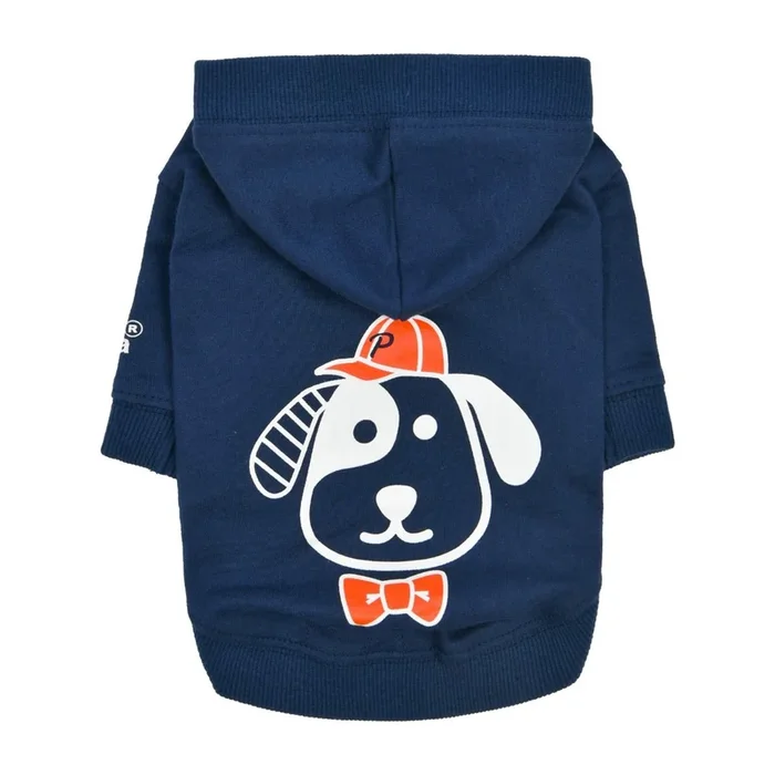 Puppia Chewie Hooded Dog Shirt – Navy