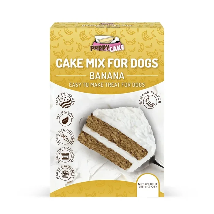 Puppy Cake Mix Dog Treat – Banana