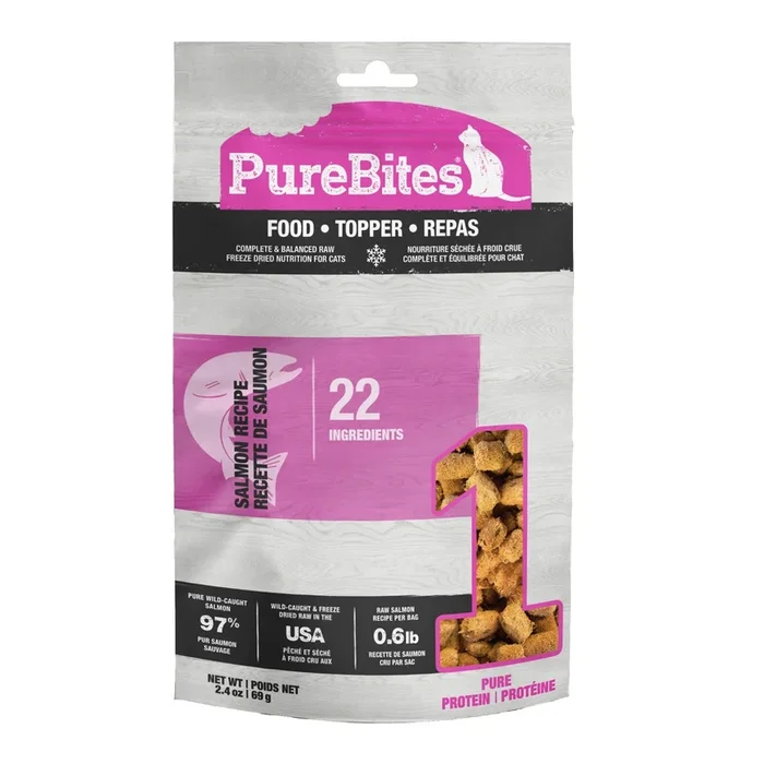 PureBites Freeze Dried Cat Food – Salmon
