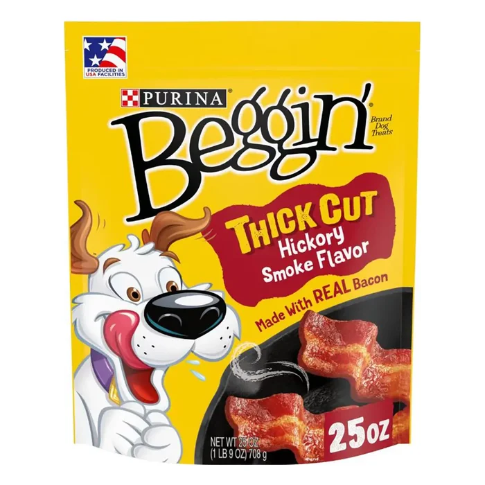 Purina Beggin’ Strips Thick Cut Hickory Dog Treats