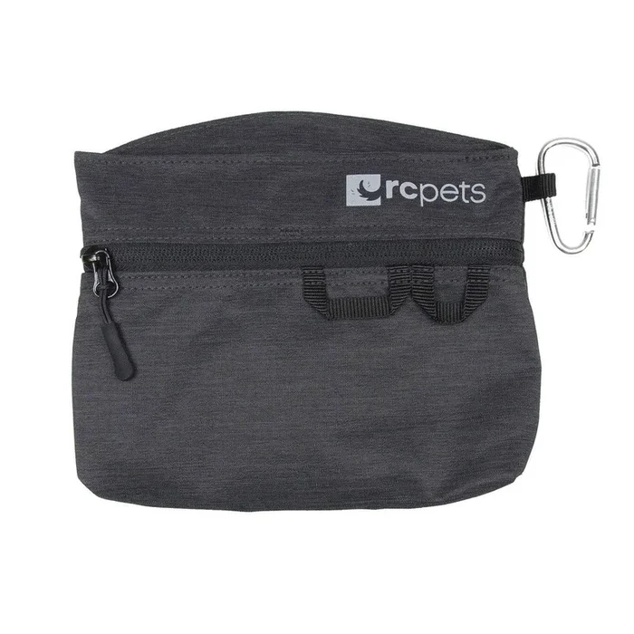 Quick Grab Dog Treat Bag – Heather Black