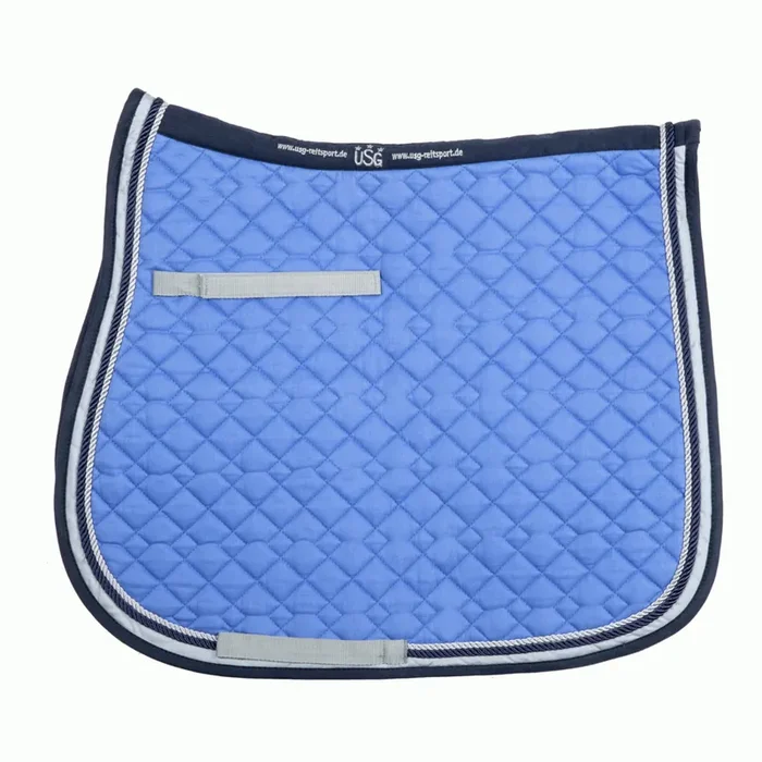 Quilted show jumping saddle pad USG