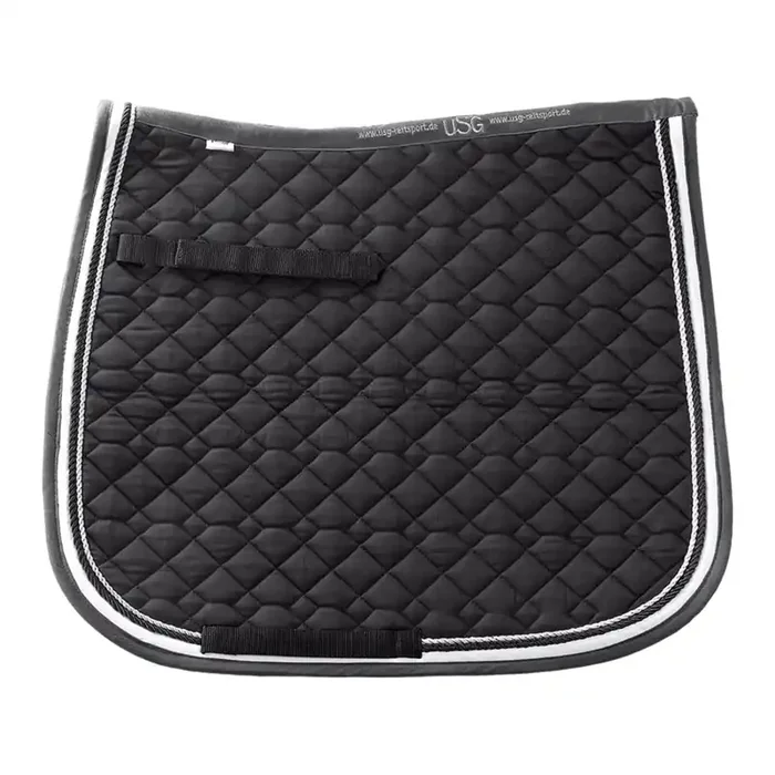 Quilted show jumping saddle pad USG