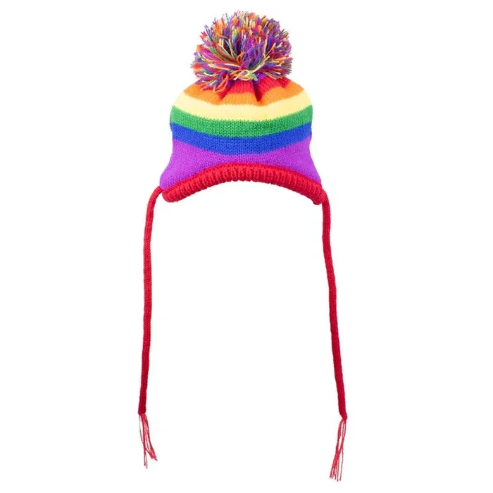 Rainbow Stripe Hat (FINAL SALE)