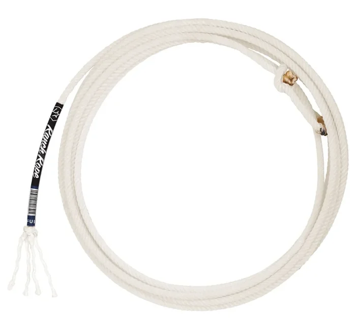 Ranch Rope w/Poly Core, White, 40′